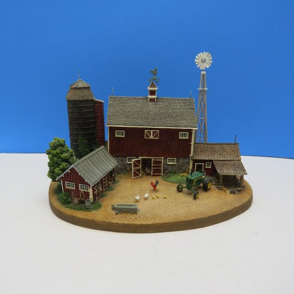Danbury Mint Art John Deer Danbury Mint The Old Reed Barn Farm